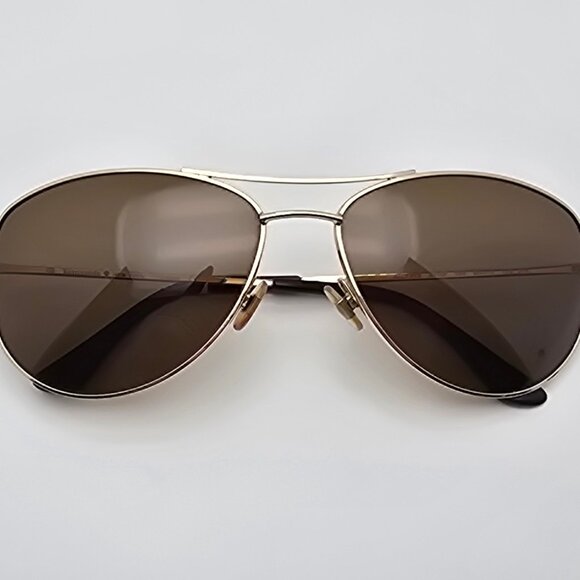 Kate Spade Ally P/S Gold Frame Polarized Brown Lens Aviator Sunglasses 60-15-135 - Picture 11 of 13